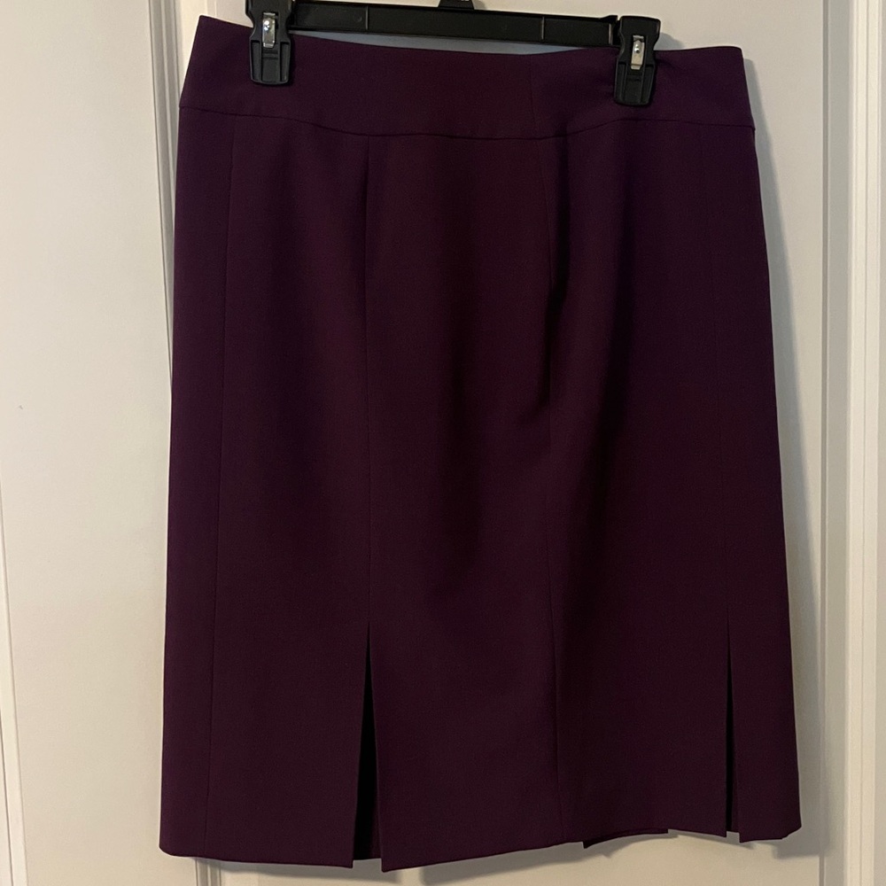 Evan Picone Black Label Rich Purple Attire